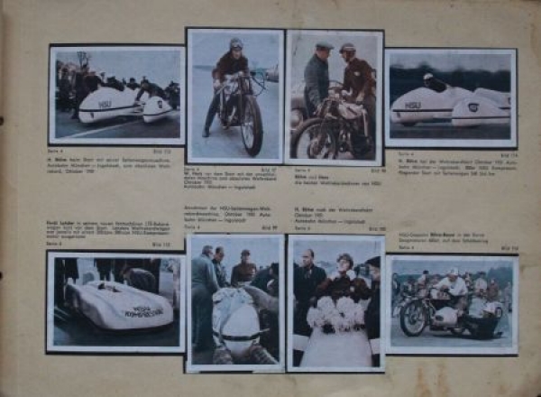 Sadex Sugar "Auto- und Motorrad-Rennsport" Motorracing-Scrapbook 1952 (8063)